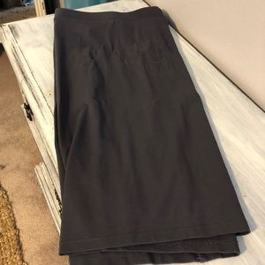 Torrid Pencil Skirt Gray Ponte Knit 5X